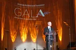 Oklahoma City mayor Mick Cornett accepts the Joseph P. Riley Jr. Award for Leadership in Urban Design.