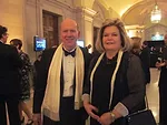 American Institute of Architects CEO Robert Ivy with Holly Ivy.<br />