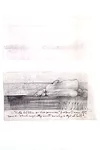 <em>Subterranean Rooms, Part 1</em><em>: Habitat for Two People</em>, 1971, pencil on tracing paper