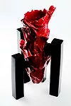 <em>Flame Vase</em>, 2012, resin