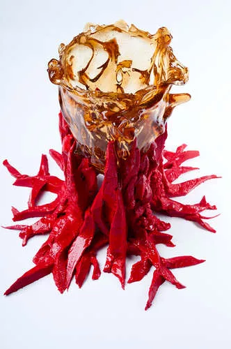 <em>Vase with Legs</em>, 2012, Resin