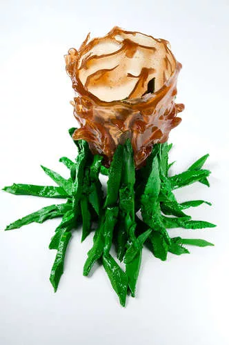 <em>Vase with Legs</em>, 2012, Resin