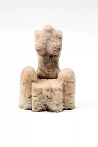 <em>Feminio (Maquette)</em>, 2004, Natural fibers and rubber