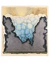 <em>Subterranean Rooms, Part 2: Project of a Church for Isolation (Church of Solitude) the Basin of Water</em>, 1974, Colored pencil on paper