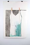 <em>Oh Italy! Lamp</em>, 1979, Oil paint on paper<br />