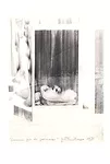 <em>Subterranean Rooms, Part 1</em><em>: Commune for Twelve People</em>, 1971, pencil on tracing paper