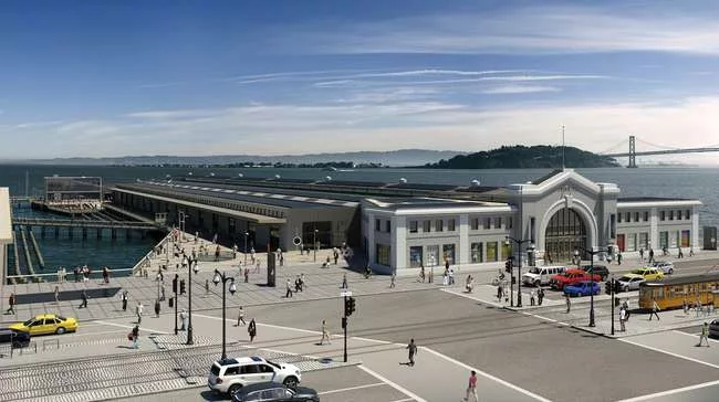 Rendering of the new Exploratorium.