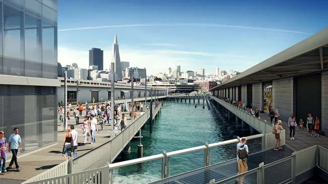 Rendering of the new Exploratorium.