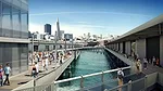 Rendering of the new Exploratorium.