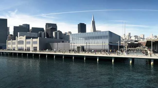 Rendering of the new Exploratorium.