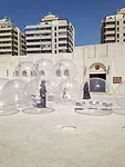 Kazuyo Sejima and Ryue Nishizawa of SANAA designed <em>Bubble</em>, 2013, literally a series of Plexiglass spheres, for a square near Sharjah’s calligraphy museum.