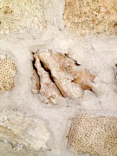 The architect employed an updated version of traditional coral masonry to enclose courtyards among the new exhibition spaces.