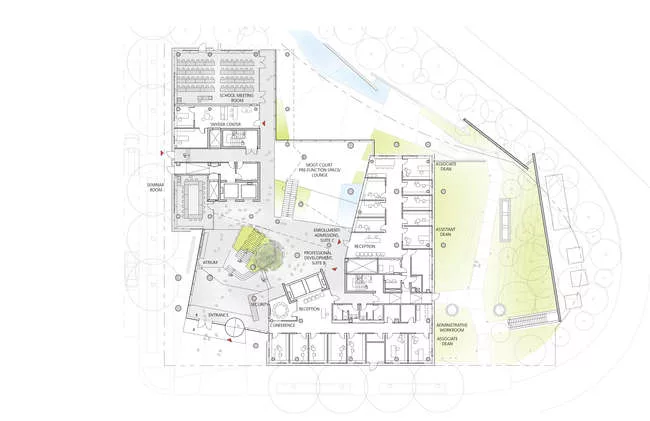First Look: John and Frances Angelos Law Center at the University of Baltimore