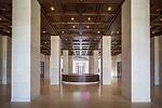 The Center’s monumental lobby.