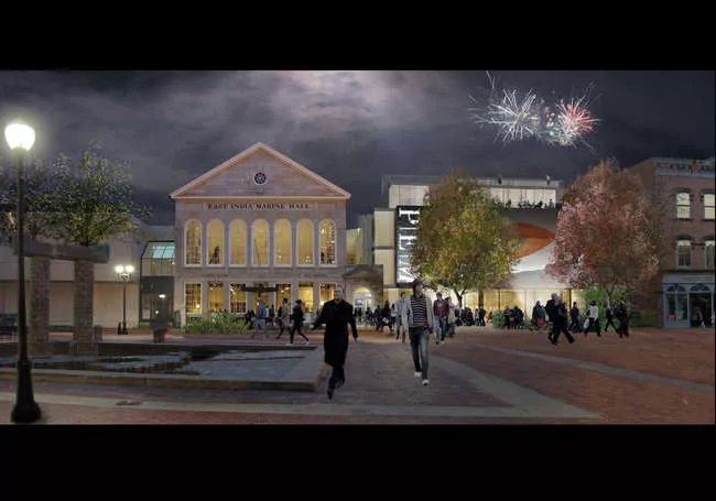 <p class='MsoNormal'>Peabody Essex Museum, Salem, MA, in progress</p>