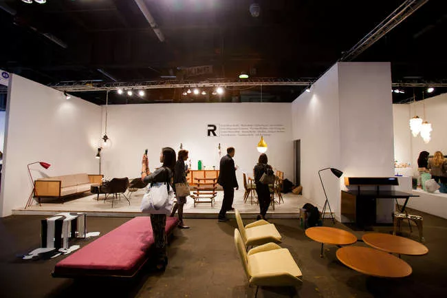 Installation view of R20th Century at the Collective.1 Design Fair.