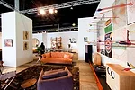 Installation image of BDDW VIP Lounge at the Collective.1 Design Fair.