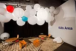 Installation view of Kinder MODERN at the Collective.1 Design Fair.