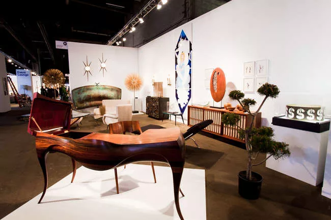 Installation image of Lost City Arts at the Collective.1 Design Fair.<br />