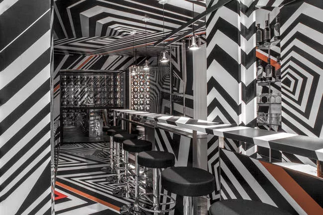 In keeping with what is by now an art fair tradition of recreating bars located in one art capital in another, artist Tobias Rehberger (with London gallery and Frieze exhibitor Pilar Corrias) brought 
