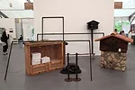 <strong>Frieze Art Fair</strong><br /> Fiona Connor at the Hopkinson Cundy booth.