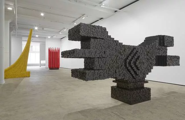 Installation view of the Los Carpinteros exhibition, <em>Irreversible</em>, at Sean Kelly Gallery in New York. The show runs through June 22.