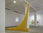 In foreground: Los Carpinteros, <em>VDNKhToy</em>, 2013