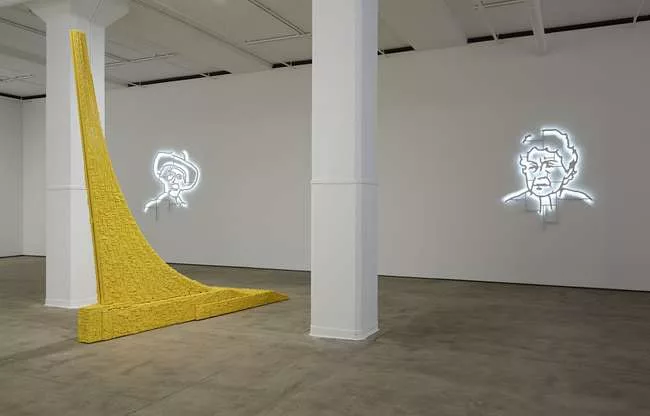 Installation view of the Los Carpinteros exhibition <em>Irreversible</em> at Sean Kelly Gallery