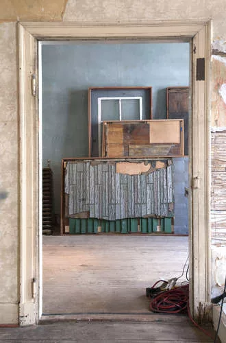 Theaster Gates, <em>12 Ballads for the Huguenot House</em>, 2012. Installation view, Documenta 13, Kassel, Germany.