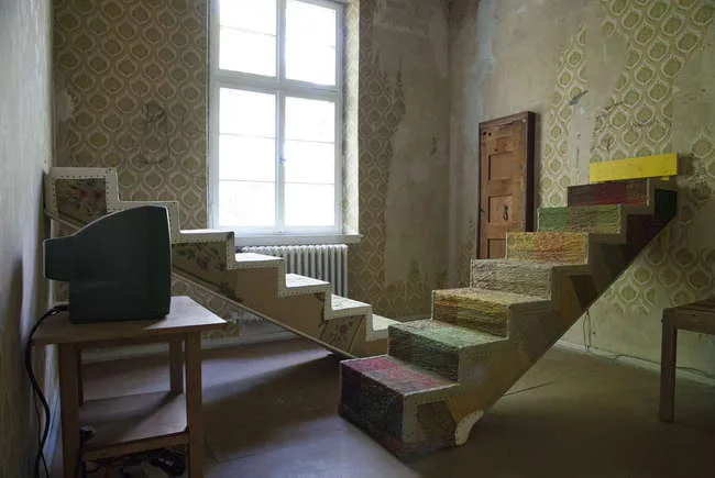 Theaster Gates, <em>12 Ballads for the Huguenot House</em>, 2012. Installation view, Documenta 13, Kassel, Germany.