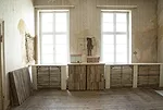Theaster Gates, <em>12 Ballads for the Huguenot House</em>, 2012. Installation view, Documenta 13, Kassel, Germany.