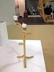 <strong>At ICFF</strong><br /> A coat hanger for coffee! We want these for our desks at work. Designed by students at the Institute of Design at the University of Tokyo, manufactured by Fukushima.