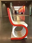 <strong>At ICFF</strong><br /> Surprisingly comfortable furniture made out of cardboard from Italian designer Lessmore.