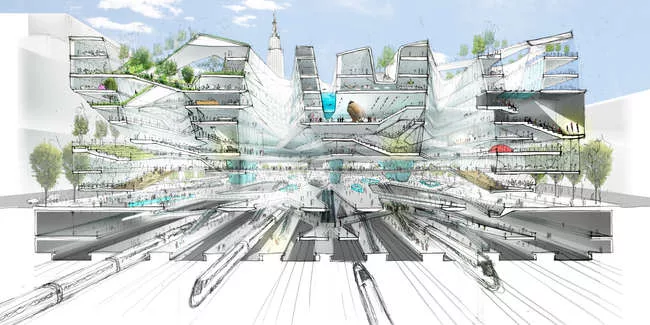 Penn Station 3.0<br />Diller Scofidio + Renfro<br />New York City