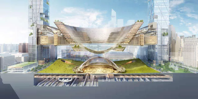 Penn Station and Madison Square Garden Vision Plan<br />Skidmore, Owings & Merrill    <br />New York City