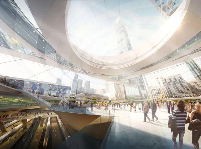 Penn Station and Madison Square Garden Vision Plan<br />Skidmore, Owings & Merrill    <br />New York City