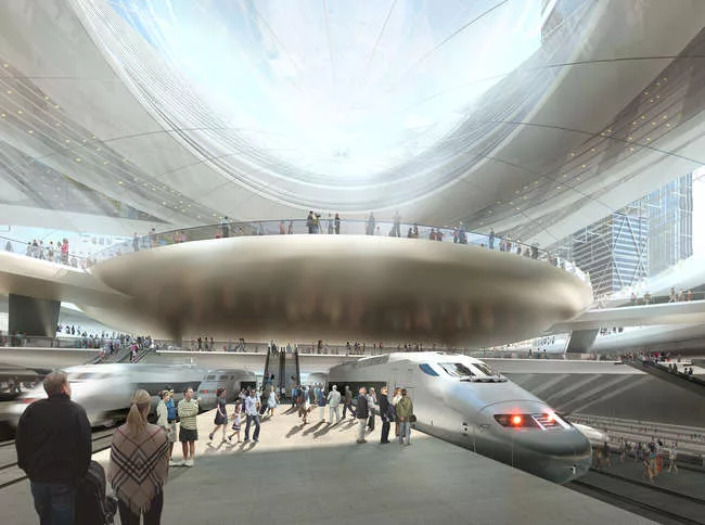 Penn Station and Madison Square Garden Vision Plan<br />Skidmore, Owings & Merrill    <br />New York City