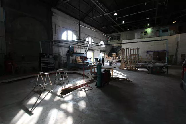 Situ Fabrication's 10,000-square-foot production shop in the Brooklyn Navy Yard.