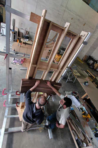 Situ Studio has a 10,000-square-foot production shop in the Brooklyn Navy Yard for its sister firm, Situ Fabrication.