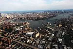 The Brooklyn Navy Yard (foreground)