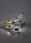 U.S. Pavilion: Sarah Sze, <em>Triple Point (Eclipse)</em>, 2013. Mixed media.