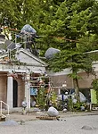 U.S. Pavilion: Sarah Sze, <em>Triple Point (Gleaner)</em>, 2013. Mixed media.