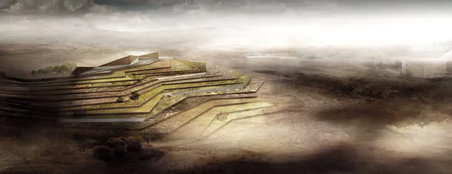 <p>The Palestinian Museum<br />Heneghan Peng Architects</p>