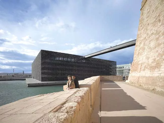 Museum of European and Mediterranean Civilizations (MuCEM)<br />Rudy Ricciotti<br />Marseilles, France