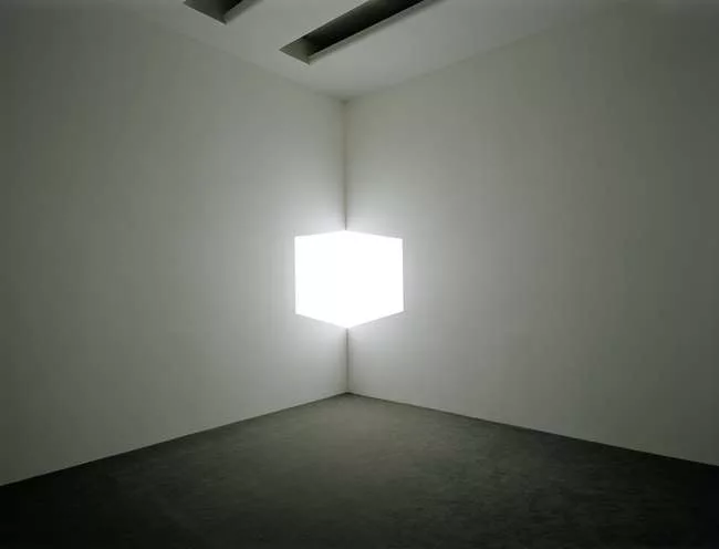 James Turrell, Solomon R. Guggenheim Museum, New York, June 21–September 25, 2013<br /><em>Afrum I (White)</em>, 1967 <br />Projected light, dimensions variable<br /><br />