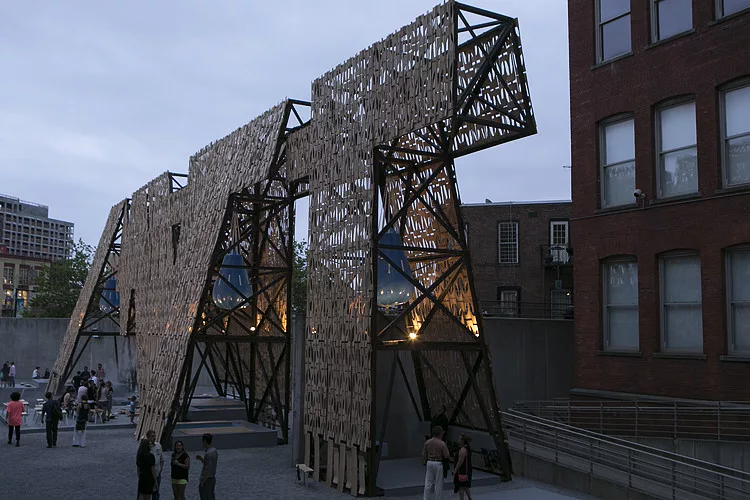 CODA's "Party Wall" at MoMA PS1