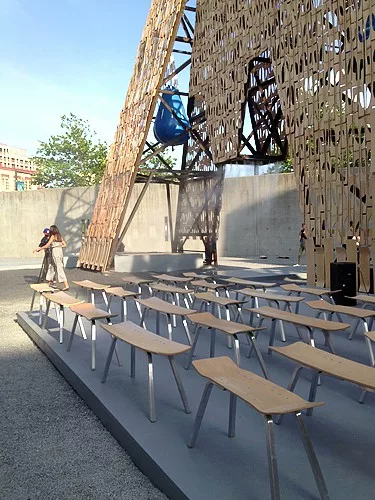 CODA's "Party Wall" at MoMA PS1