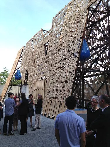CODA's "Party Wall" at MoMA PS1