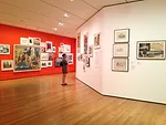 Installation view of <em>Cut 'n' Paste: From Architectural Assemblage to Collage City.</em>