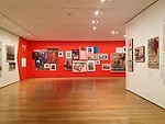 Installation view of <em>Cut 'n' Paste: From Architectural Assemblage to Collage City.</em>